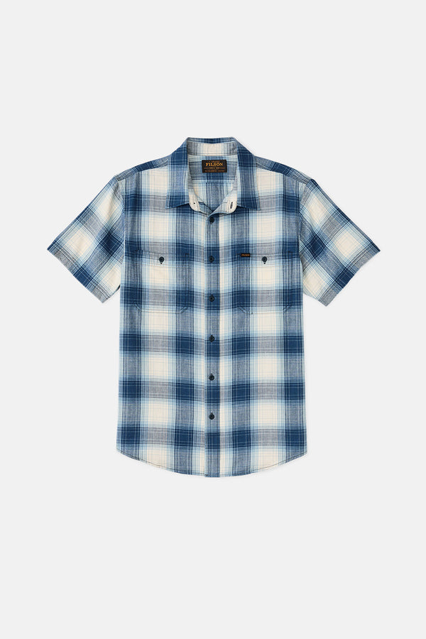 Short Sleeve Chambray Shirt