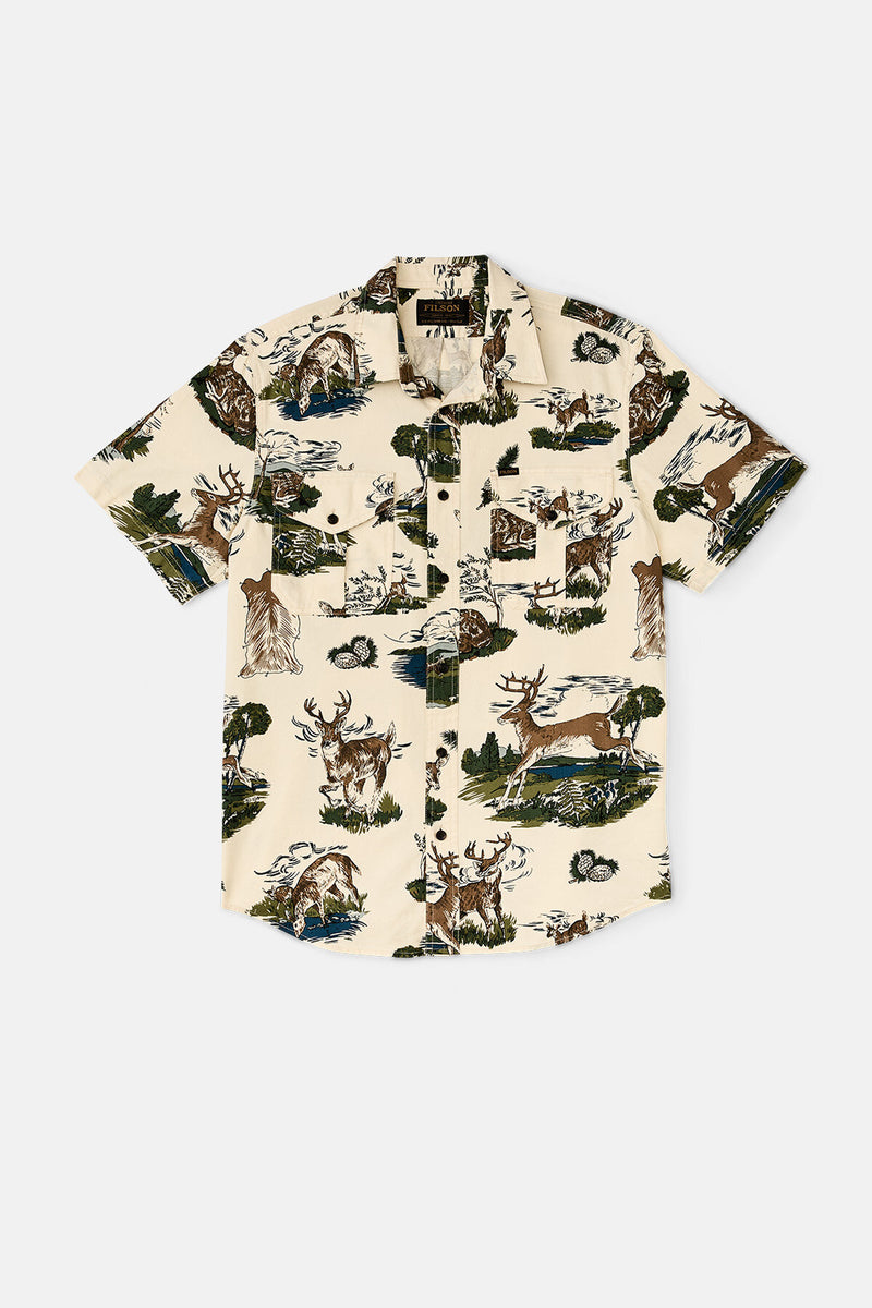 CAMICIA LEGGERA ALASKAN GUIDE A MANICHE CORTE