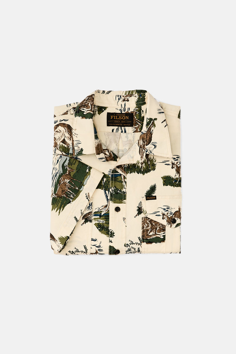 CAMICIA LEGGERA ALASKAN GUIDE A MANICHE CORTE