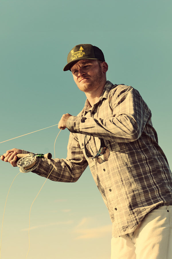 FILSON'S WASHED FEATHER CLOTH SHIRT