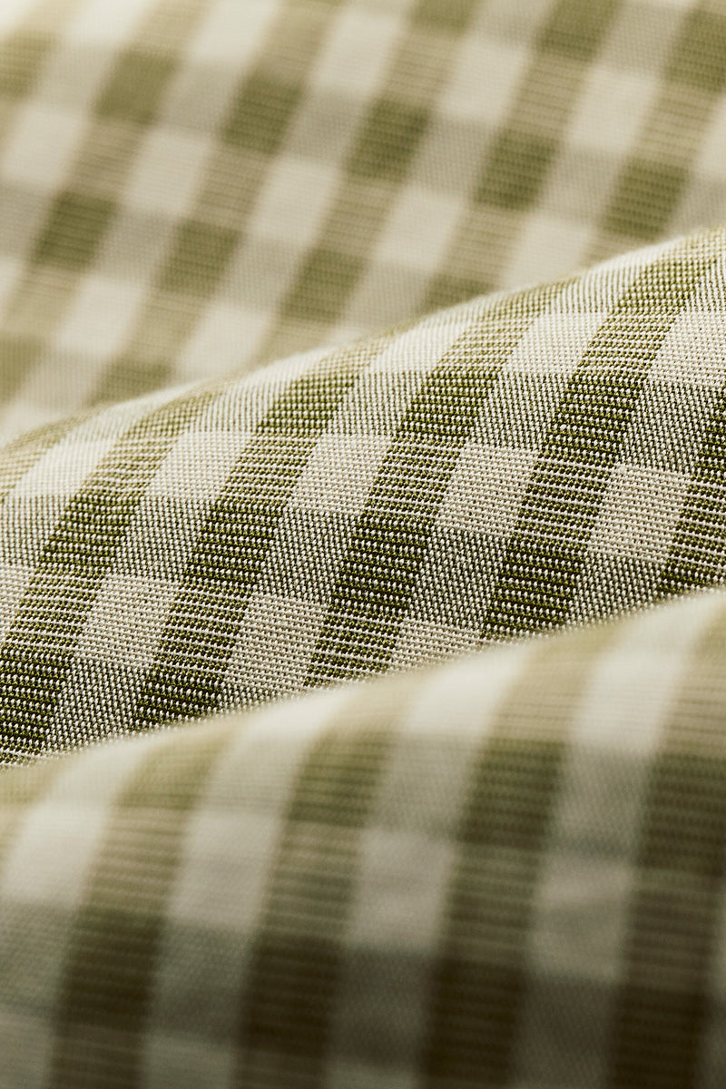 FILSON'S WASHED SHORT SLEEVE FEATHER CLOTH SHIRT
