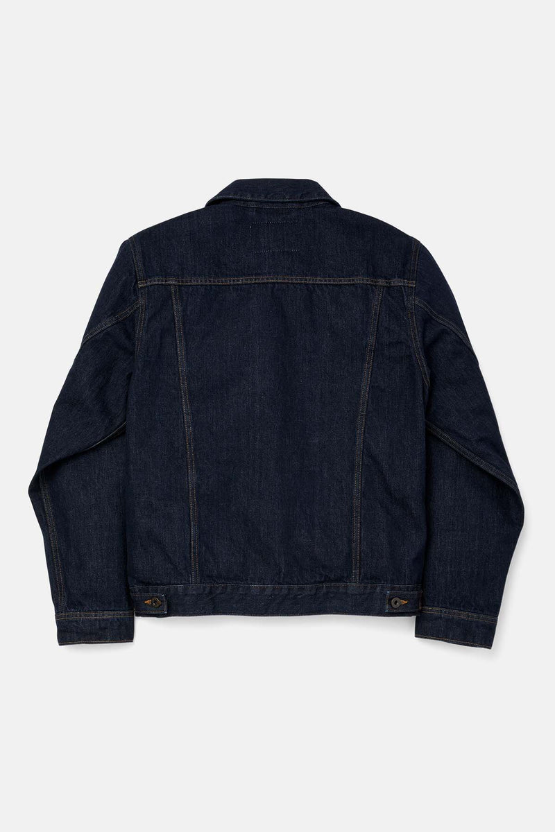 UNLINED DENIM SHORT CRUISER JACKET