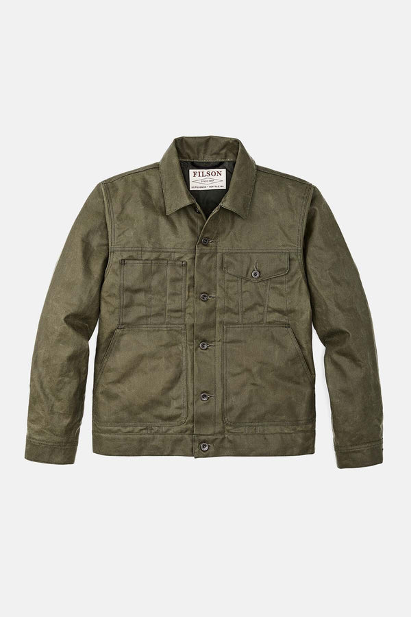 TIN CLOTH SHORT LINED CRUISER JACKET