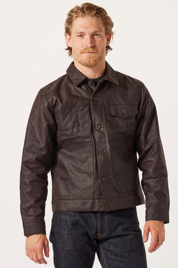 TIN CLOTH SHORT LINED CRUISER JACKET