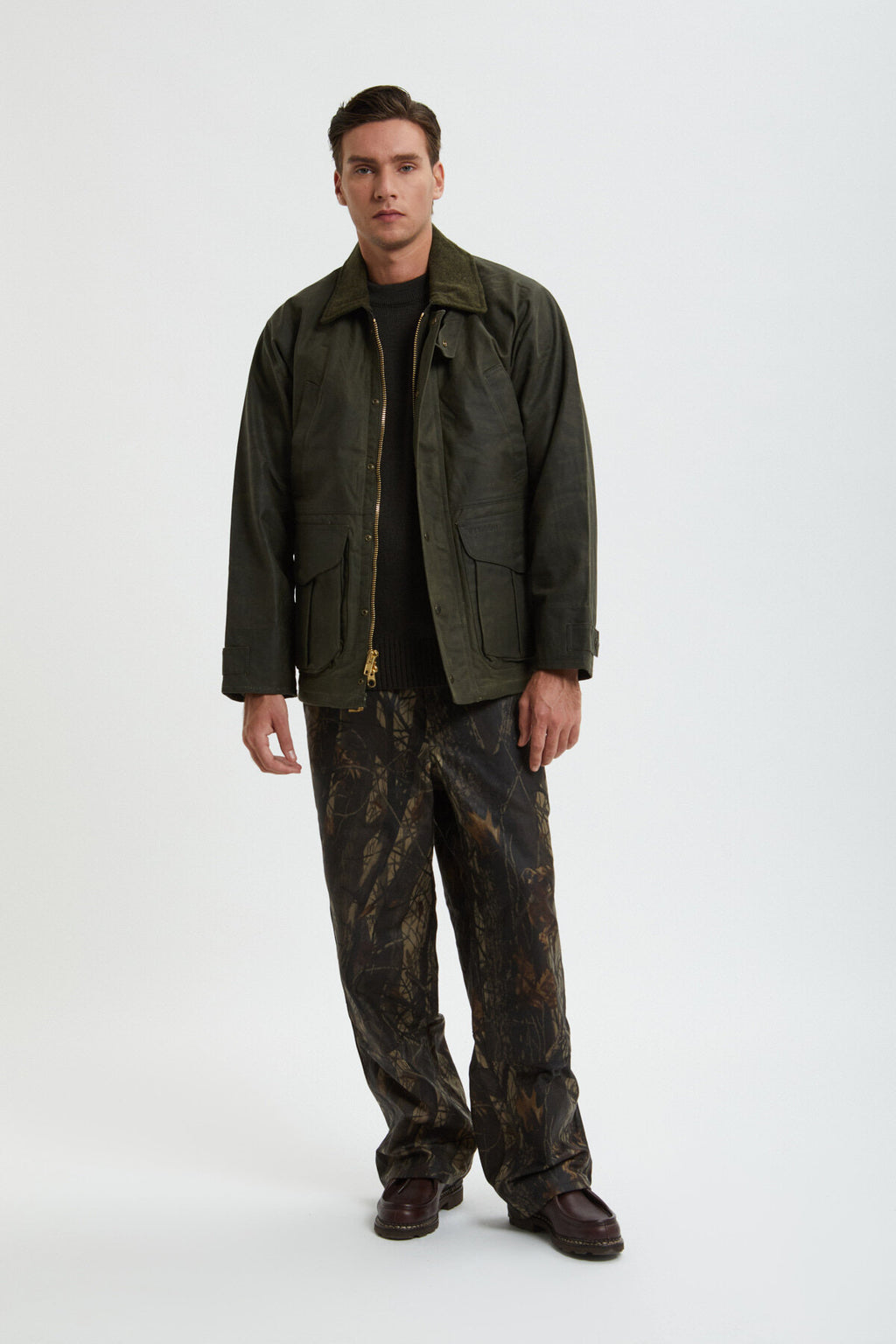 TIN CLOTH FIELD JACKET Otter green by Filson Man | Men | WP