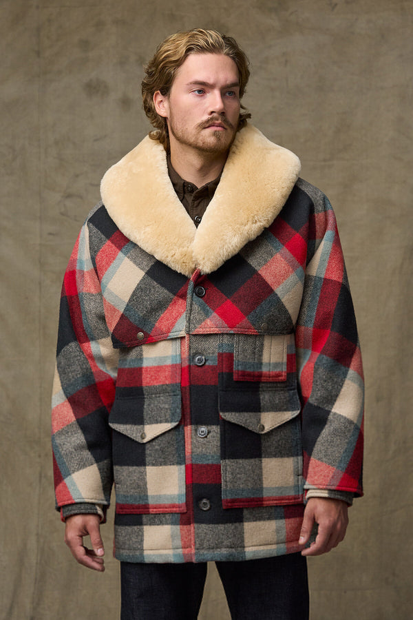 Lined Mackinaw Wool Packer Coat