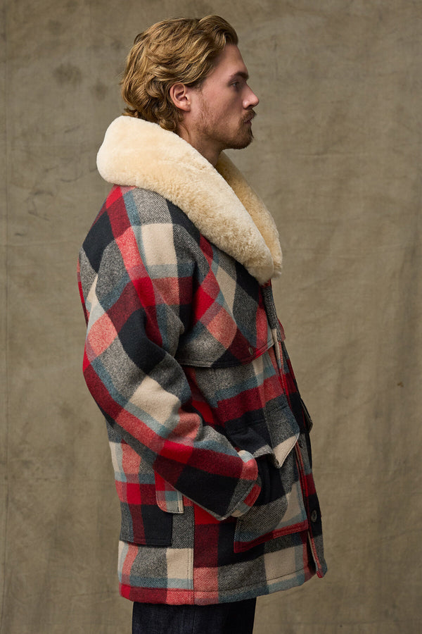 Lined Mackinaw Wool Packer Coat