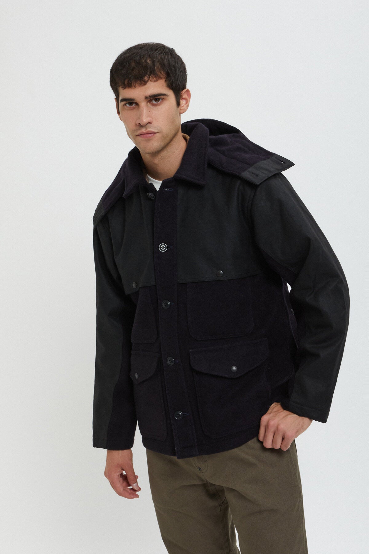 made inUSA filson double mackinaw jkt 38 Mackinaw wool double coat