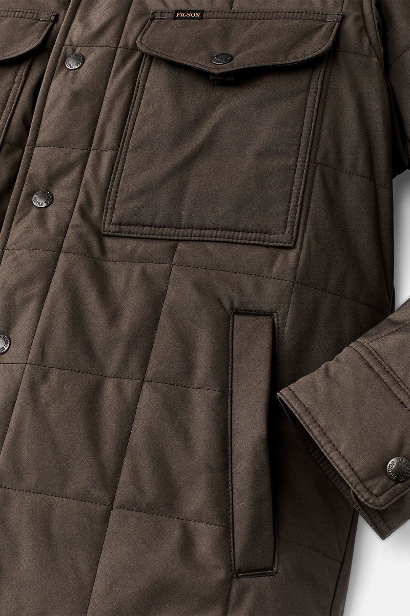 Jac-Shirt trapuntata in Cover Cloth