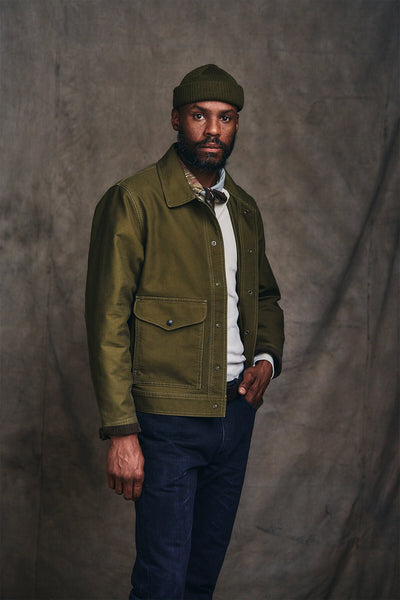 JUNGLE CLOTH WORK JACKET Dark olive by Filson Man | Men | WP Store