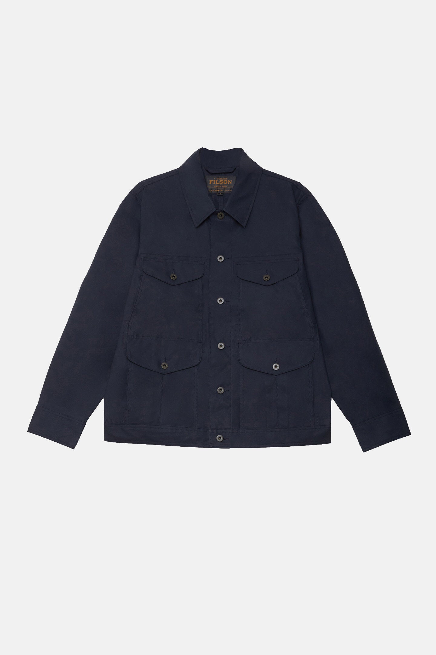 DRY WAX JOURNEYMAN JACKET Navy by Filson Man | Men | WP Store