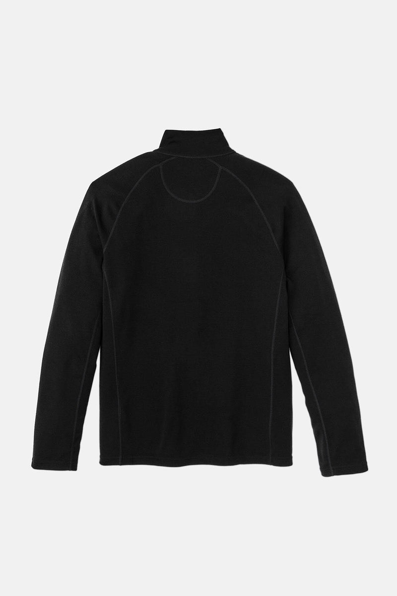 Maglia a mezza zip in lana merino da 400 g