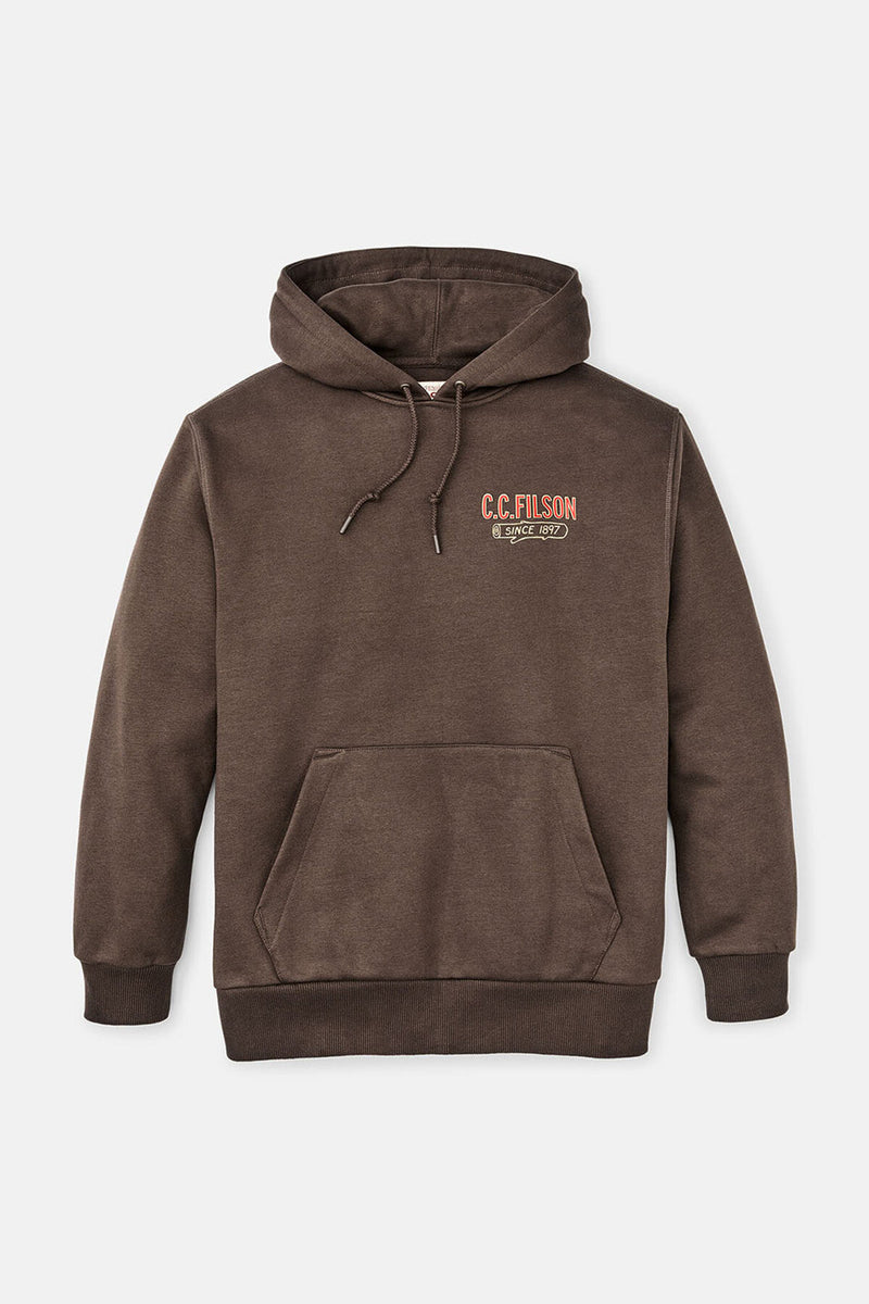 FELPA CON CAPPUCCIO PROSPECTOR GRAPHIC