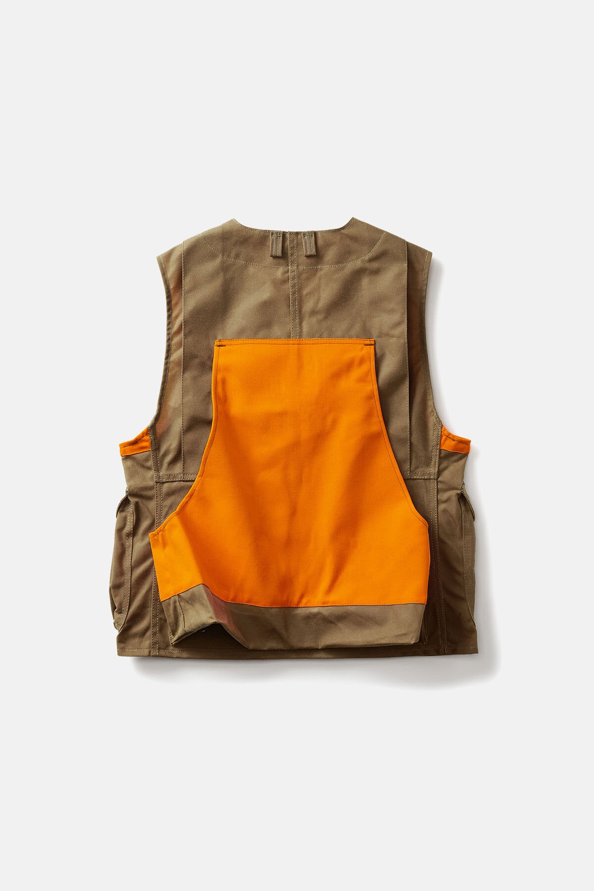 UPLAND HUNTING VEST Tan/blaze orange by Filson Man | Men | WP Store