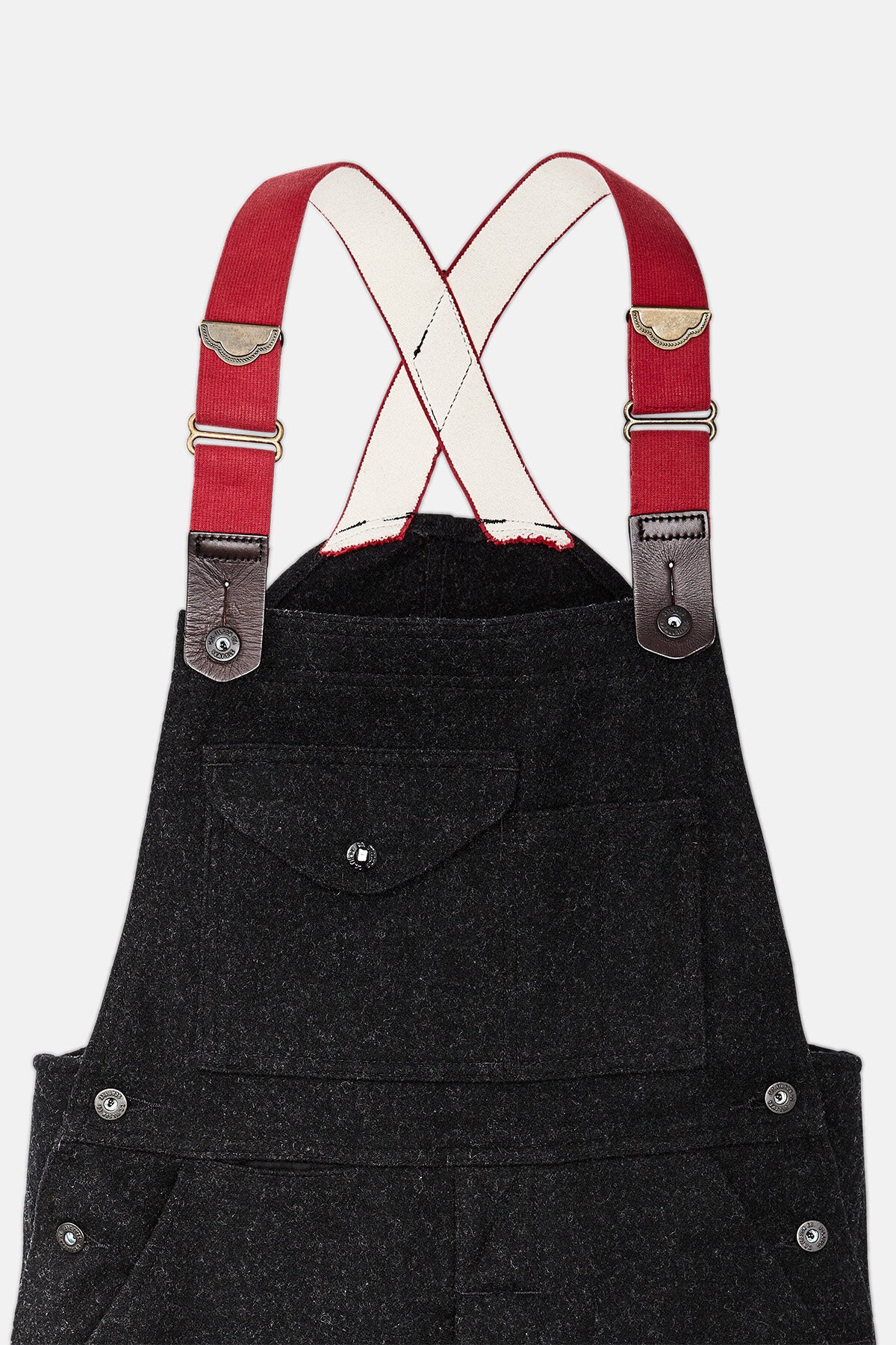 MACKINAW WOOL BIBS Charcoal by Filson Man | Men | WP Store