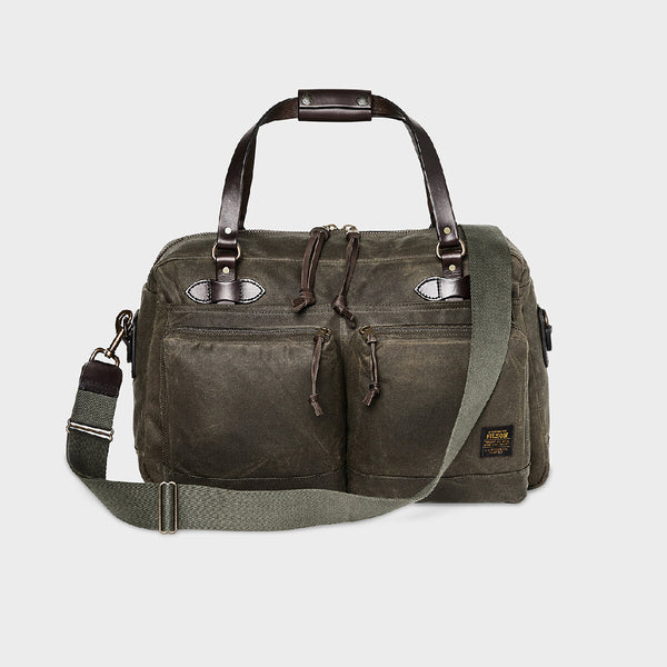48 HOUR TIN CLOTH DUFFLE BAG Otter green by Filson Man | Men | WP