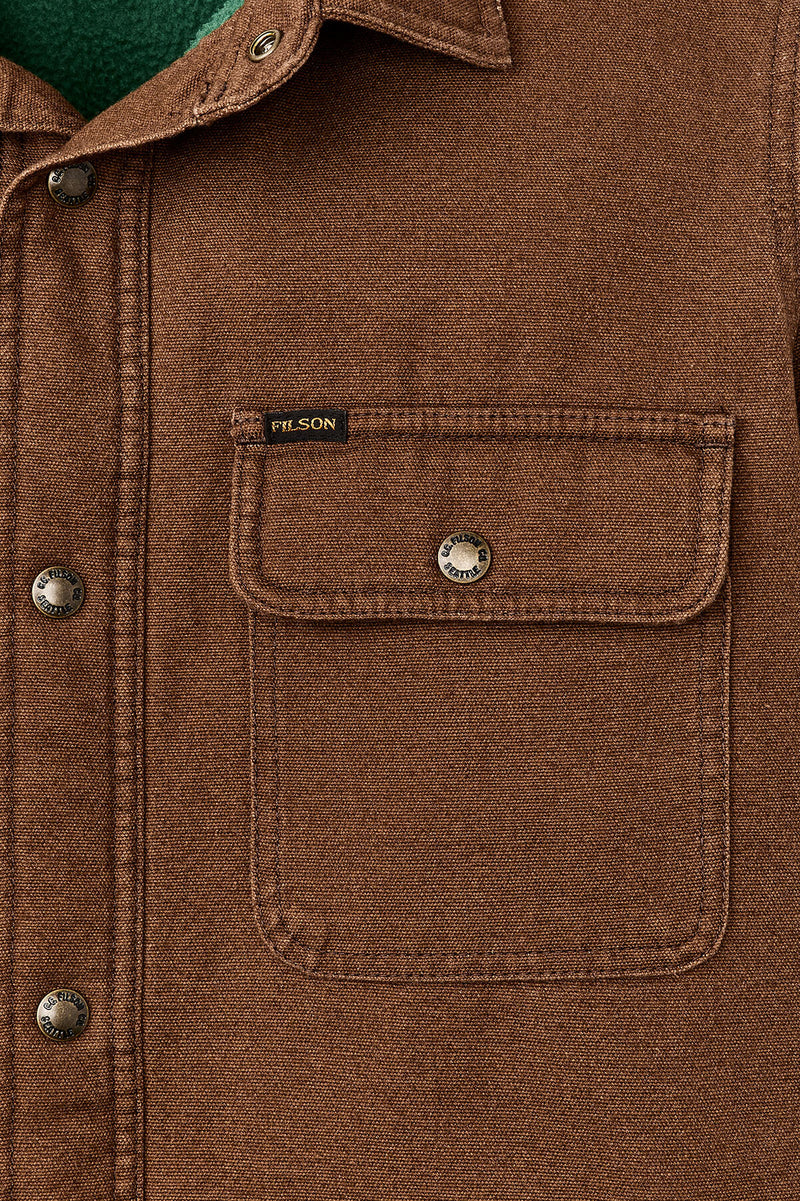 Jac-Shirt foderata in pile