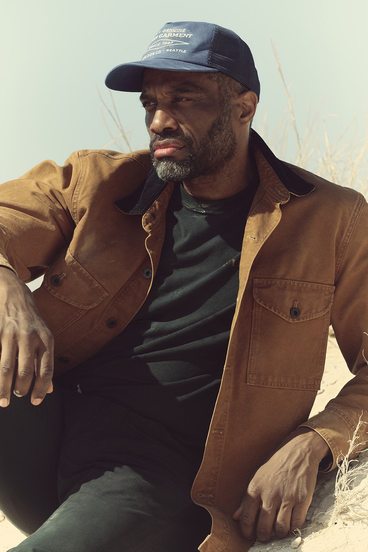RUSTIC CANVAS JAC-SHIRT Whiskey by Filson Man | Men | WP Store