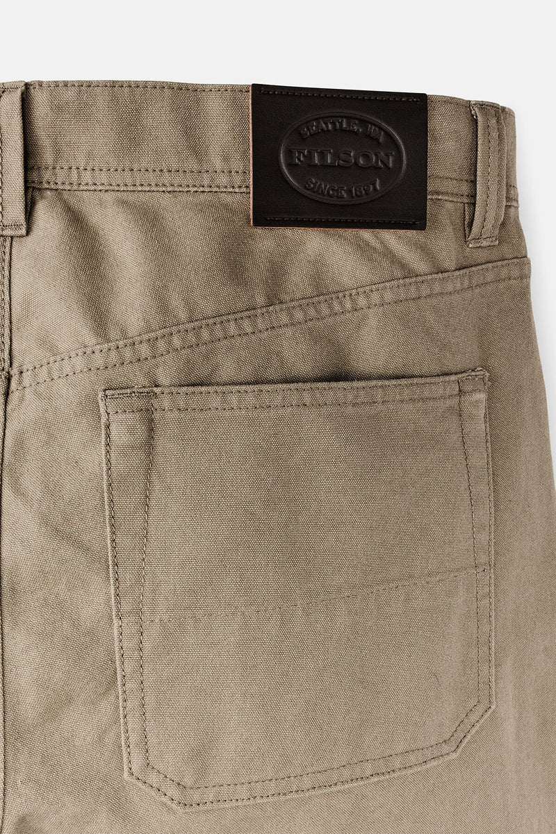Pantaloni a 5 tasche in Tin Cloth idrorepellente