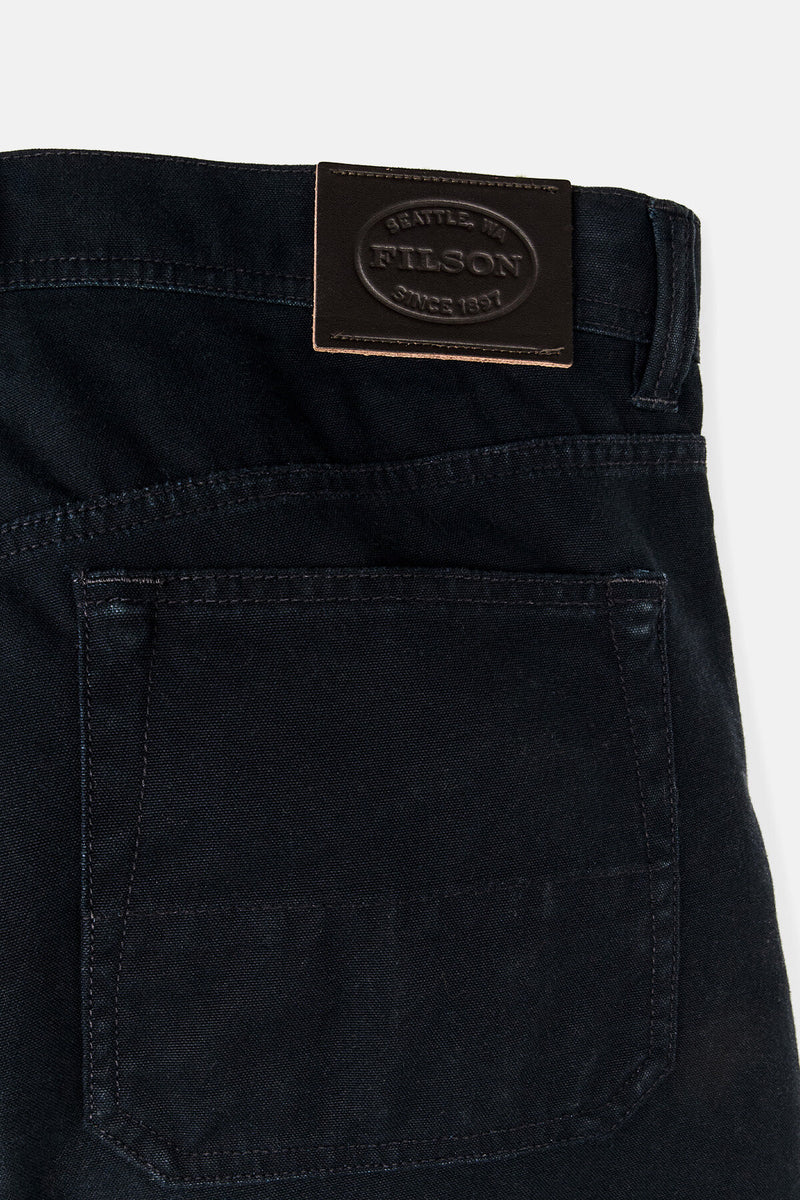 Pantaloni a 5 tasche in Tin Cloth idrorepellente