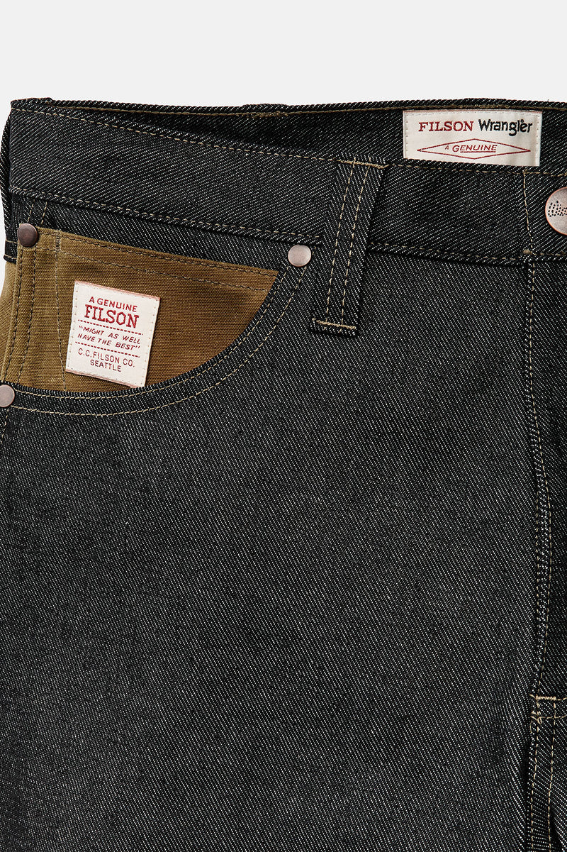 JEANS WILD ADVENTURE WRANGLER X FILSON