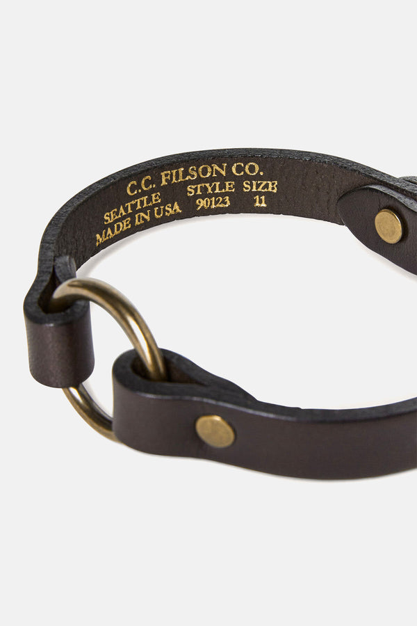 BRIDLE LEATHER PUPPY COLLAR