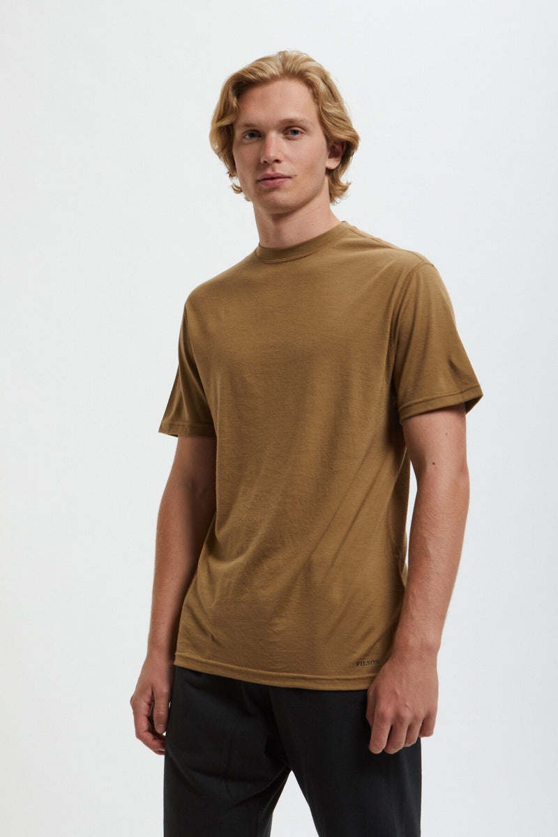 210G MERINO WOOL SHORT SLEEVE CREW