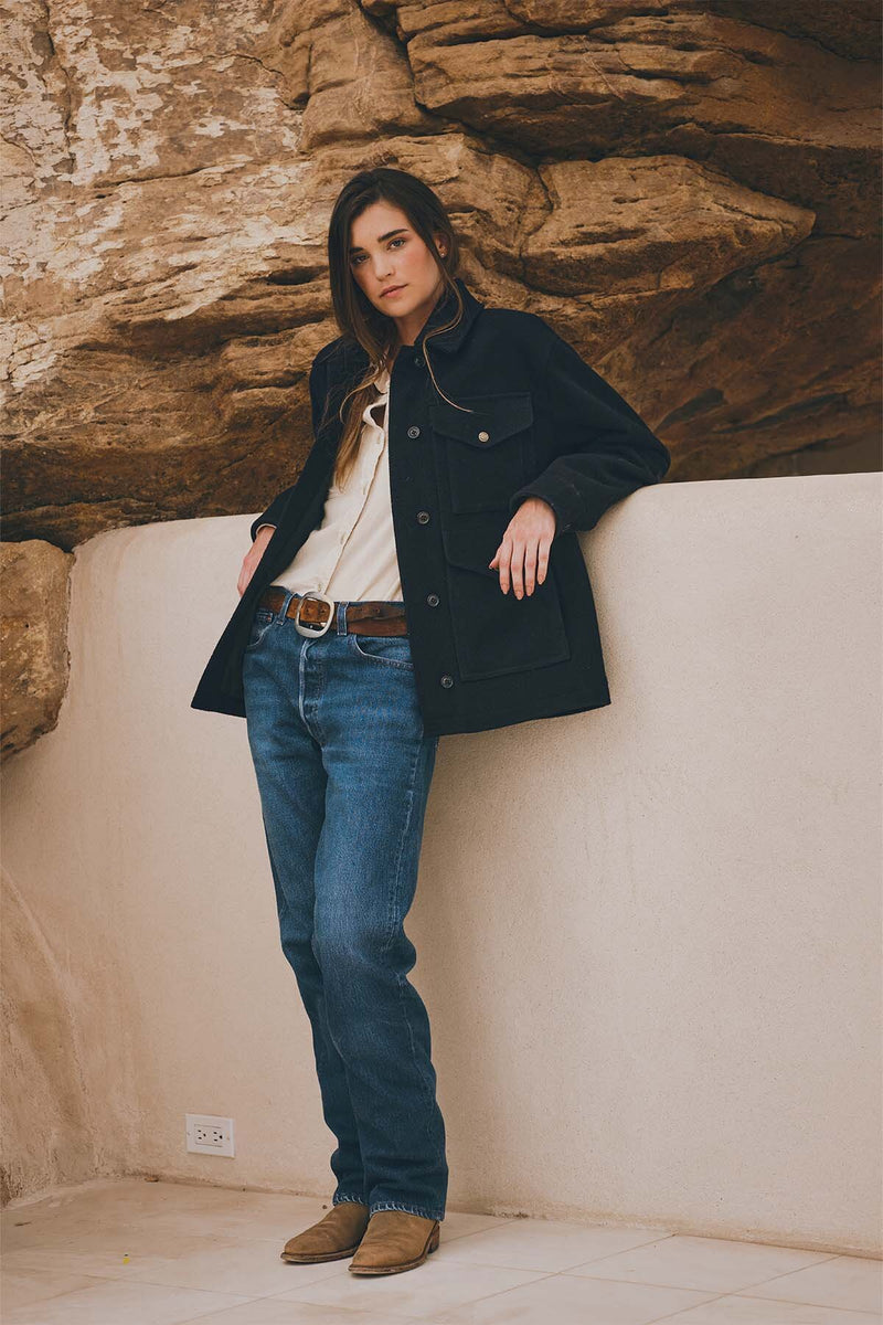 Wool Work Jacket Filson Mackinaw Coat JUNGLE CLOTH WORK JACKET