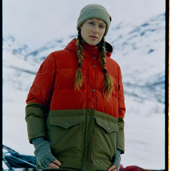 Filson Women's Waxed Down Jacket Filson Women's Waxed Canvas