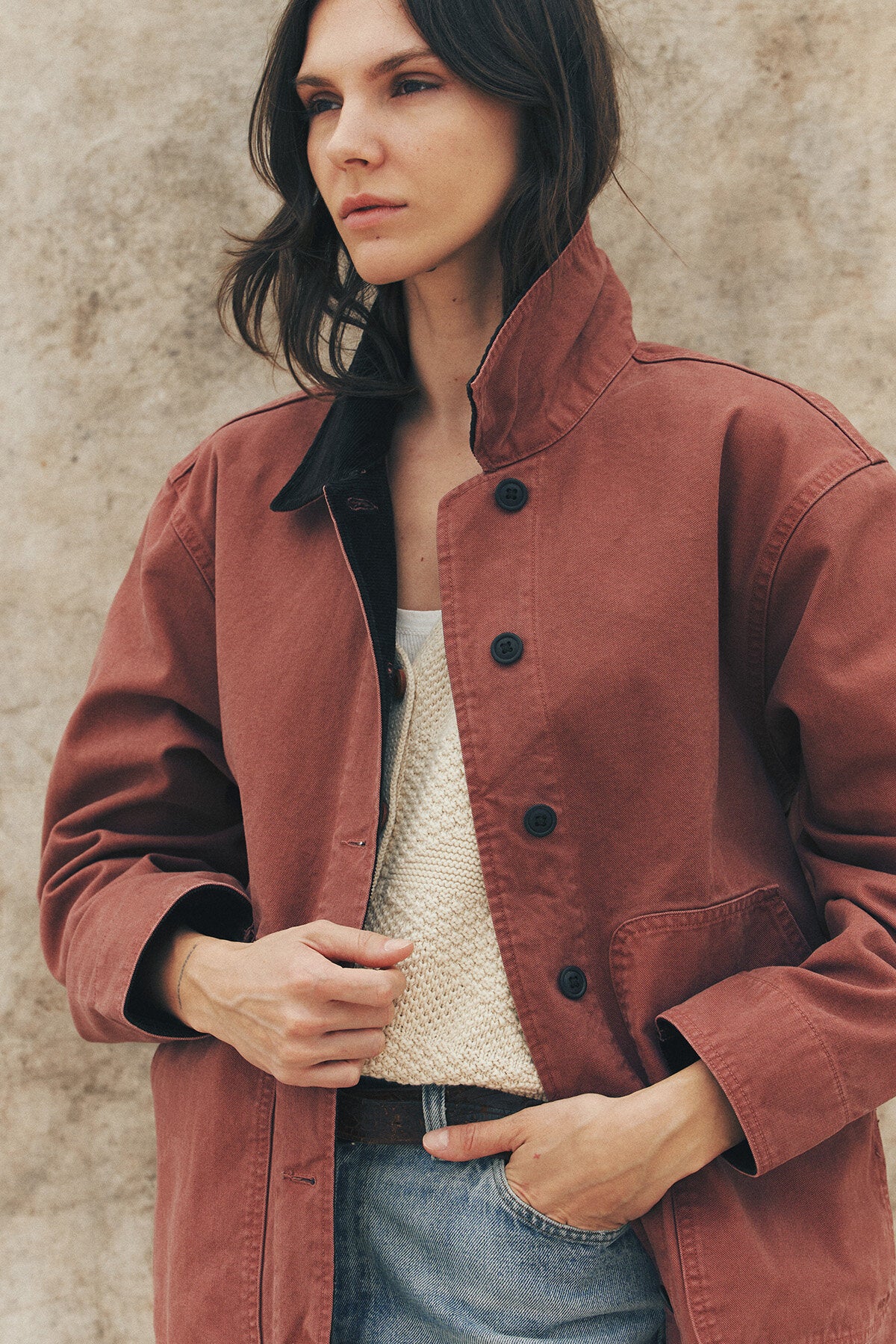 WOMEN'S CANVAS BARN COAT Mahogany by Filson Woman | Women | WP Store
