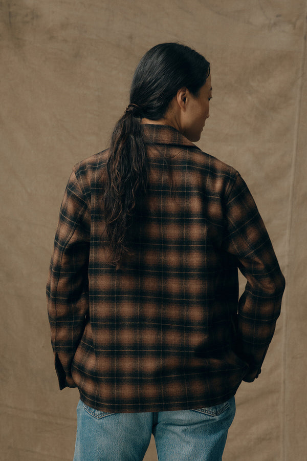 BLAZER DESTRUTTURATO IN LANA DA DONNA