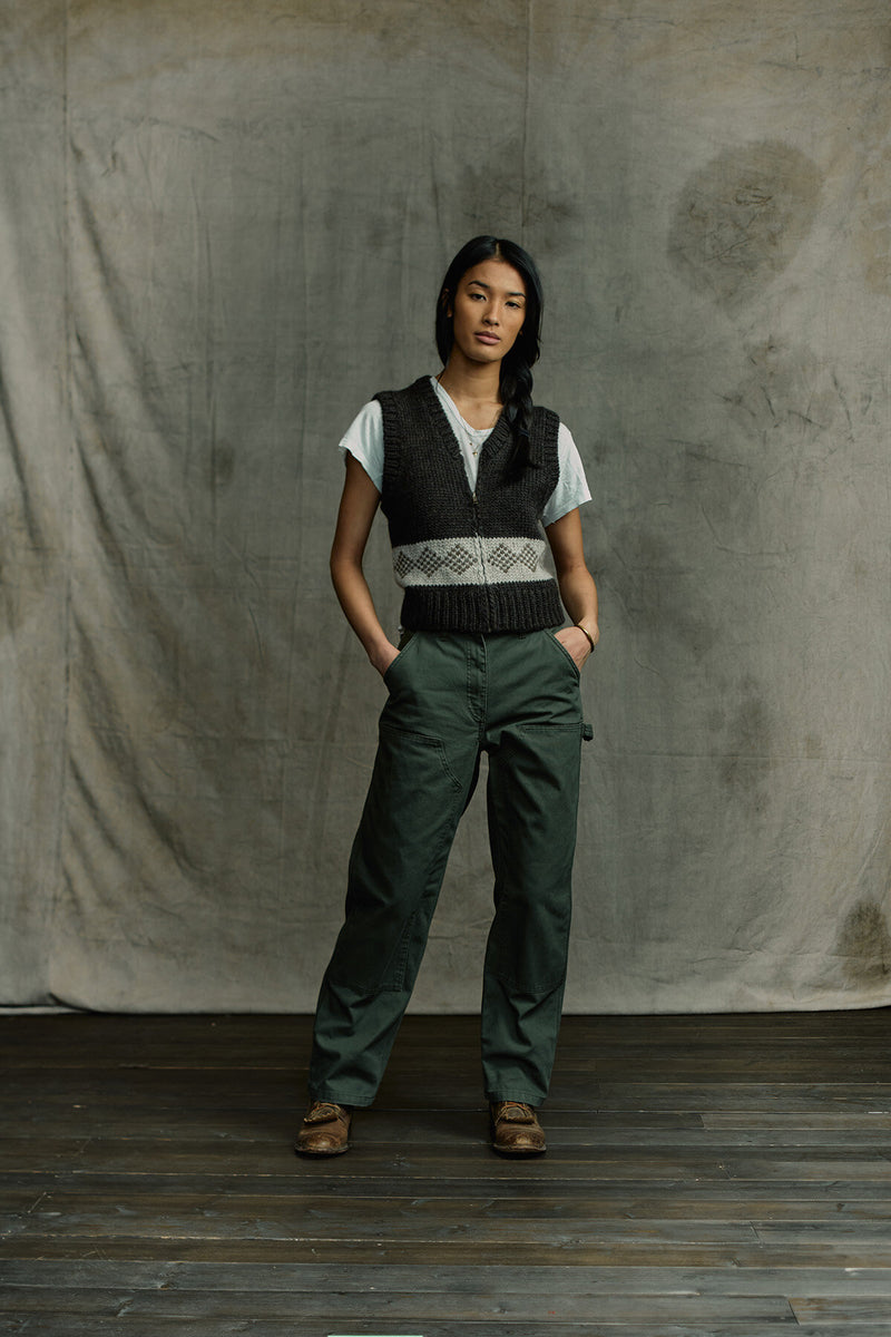 Gilet in lana da donna