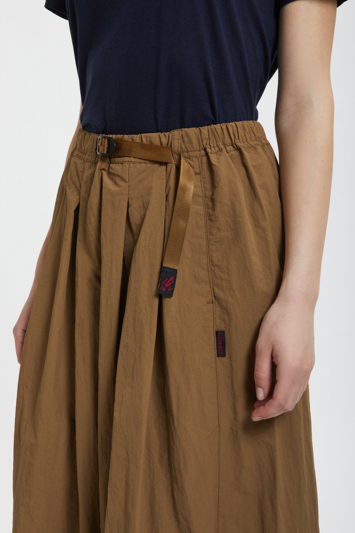 Gramicci Nylon Flare Pants Coyote by Gramicci | Women | WP Store