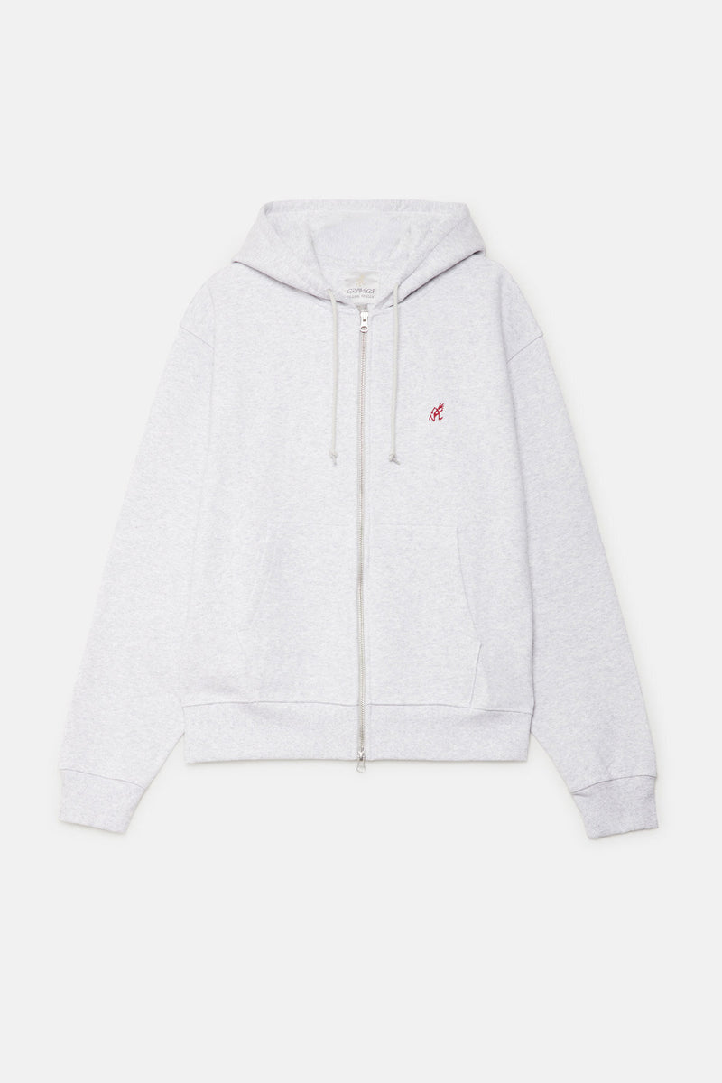 Felpa con cappuccio e zip One Point