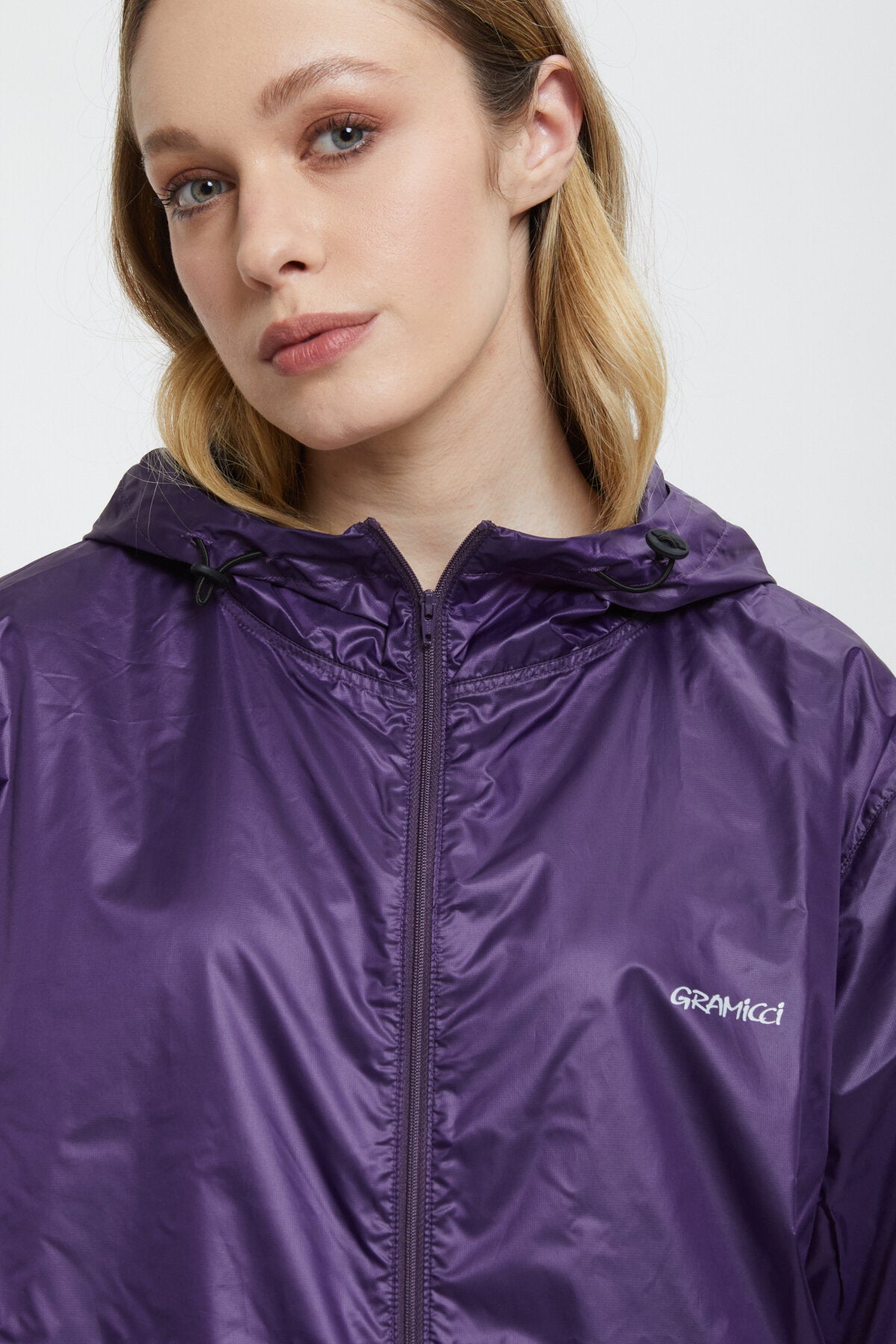 ☆NERDY☆ Outpocket Basic Windbreaker Gracie Purple Surf Style Windbreaker Vintage 90s Interplanetary Body Gear