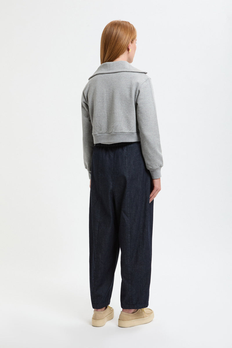 Denim Balloon Trousers