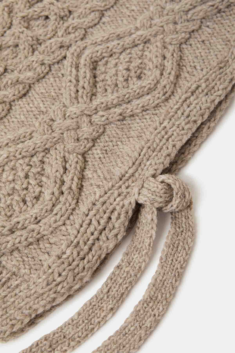 Gilet in maglia a fantasia peruviana