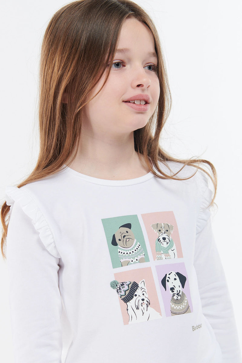 T-shirt Winter Sophie Barbour Girls