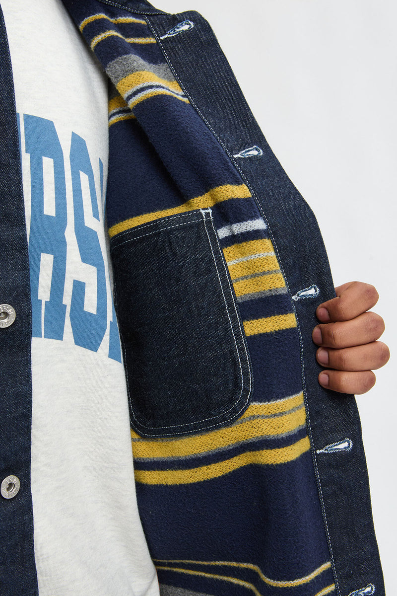 Giacca foderata in denim