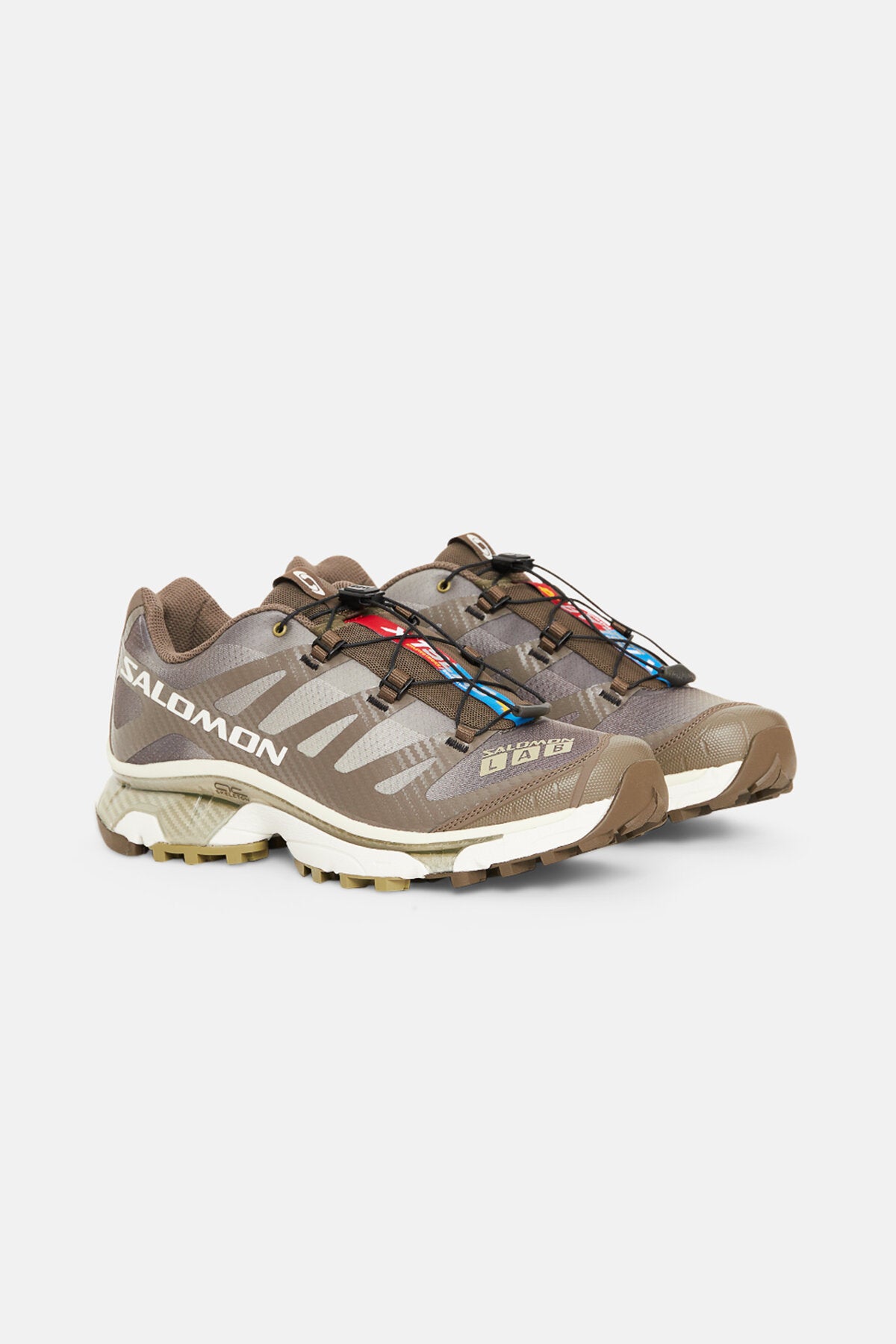 XT-4 OG Aurora Borealis Sneakers Canteen/yellow/dried by Salomon
