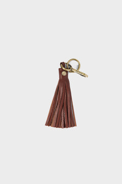 Tassle Leather Bag Charm