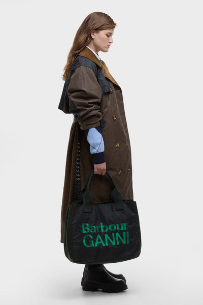 直営店完売　Barbour × GANNI バッグ 直営店完売 Barbour × GANNI バッグ
