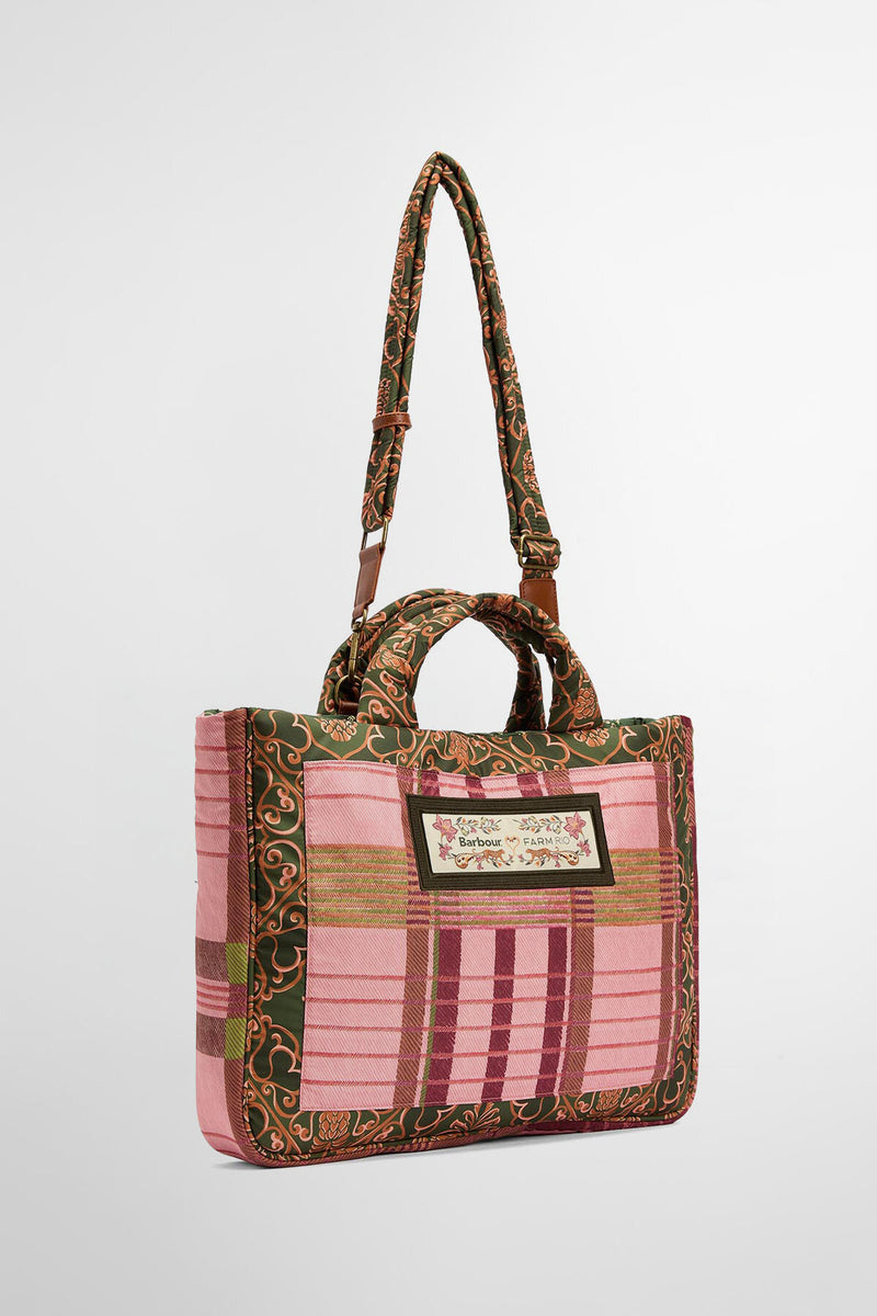 Borsa tote Maria Clara Barbour x FARM Rio