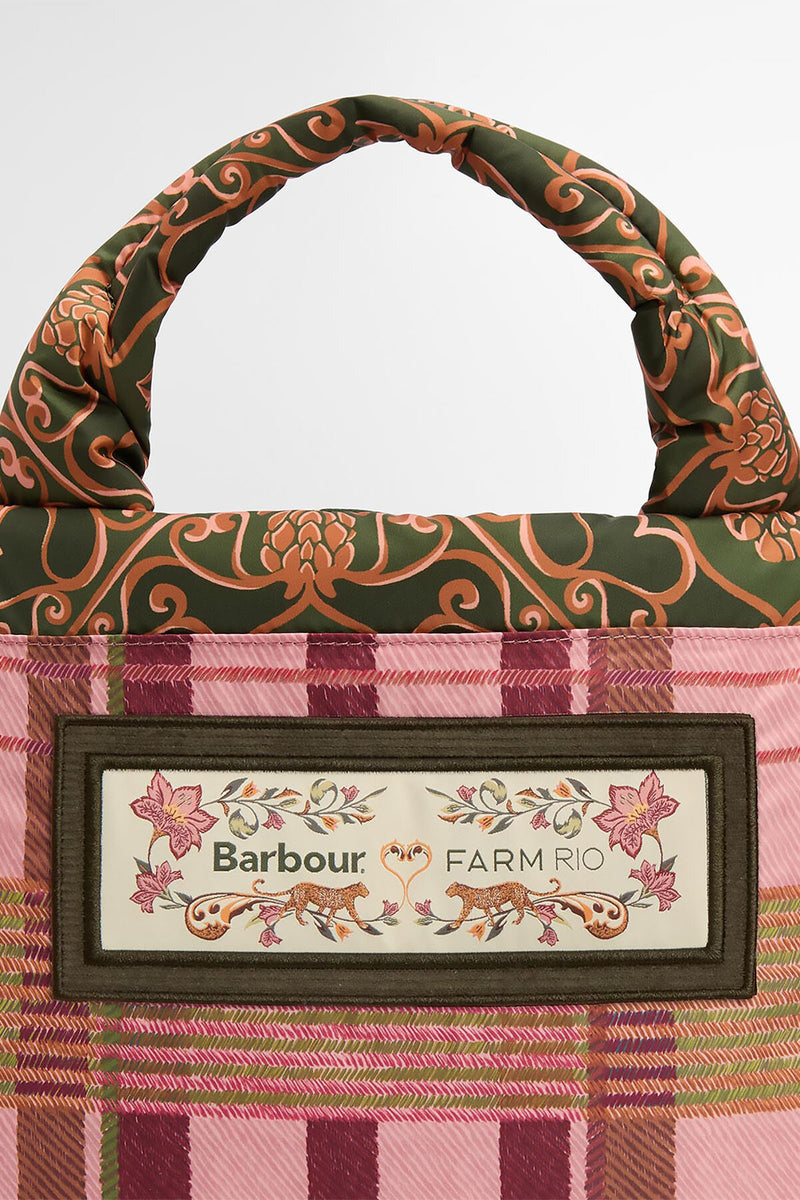 Borsa tote Maria Clara Barbour x FARM Rio