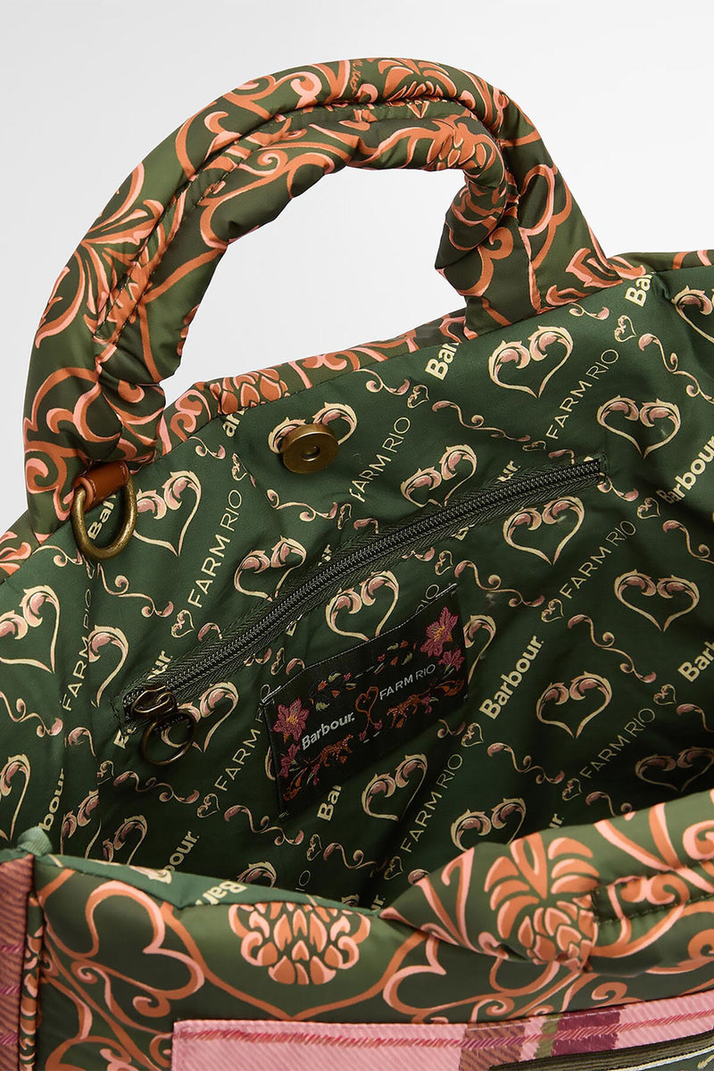 Borsa tote Maria Clara Barbour x FARM Rio