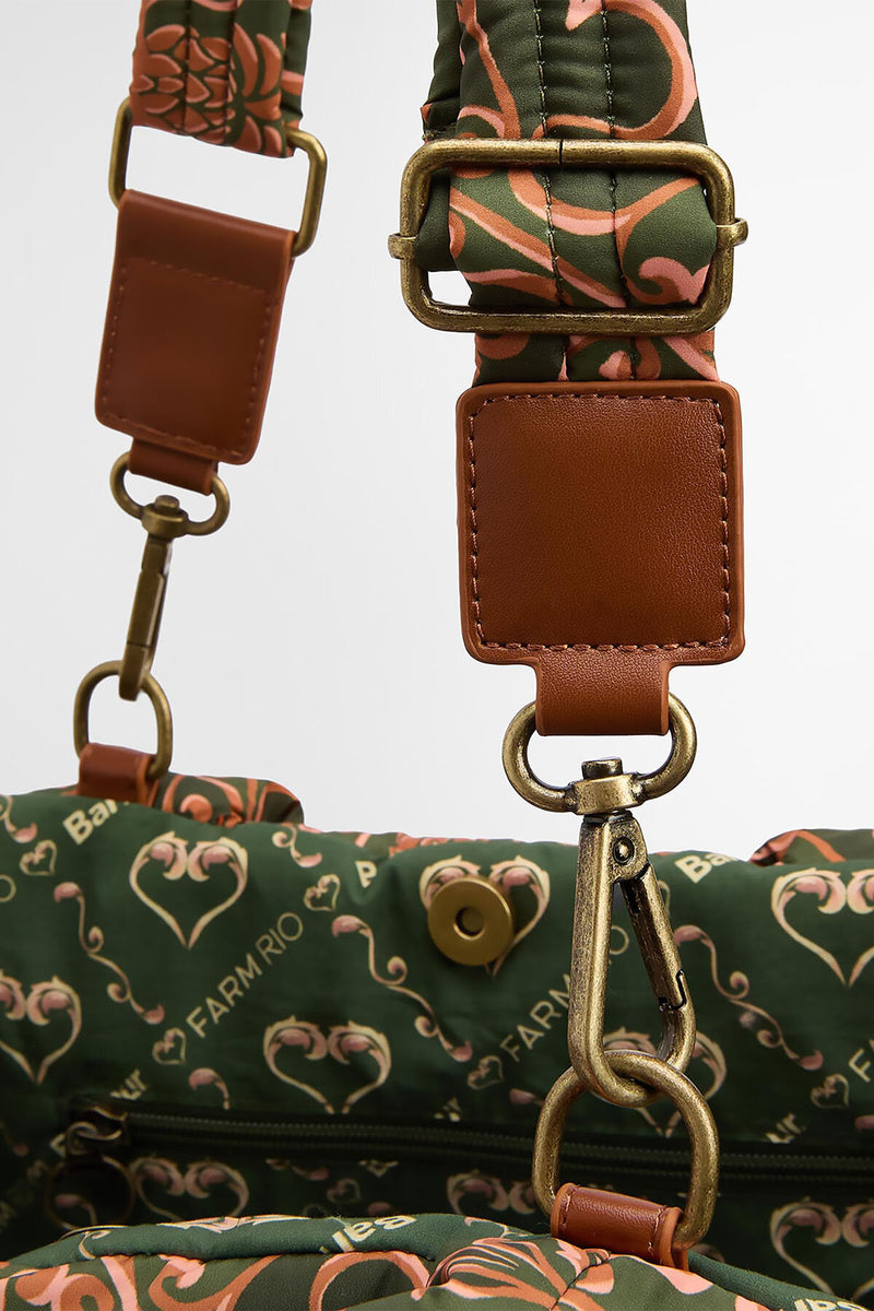 Borsa tote Maria Clara Barbour x FARM Rio