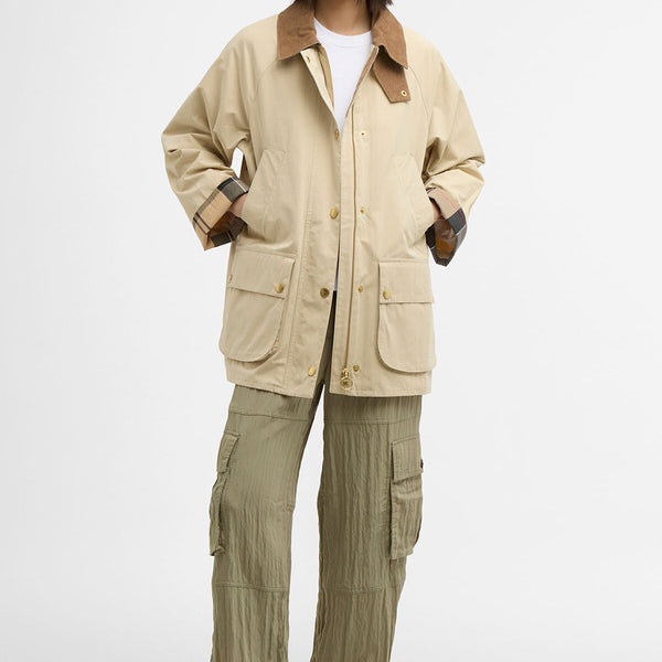 Glynis Casual Jacket Pale khaki / dress by Barbour Lady | Women