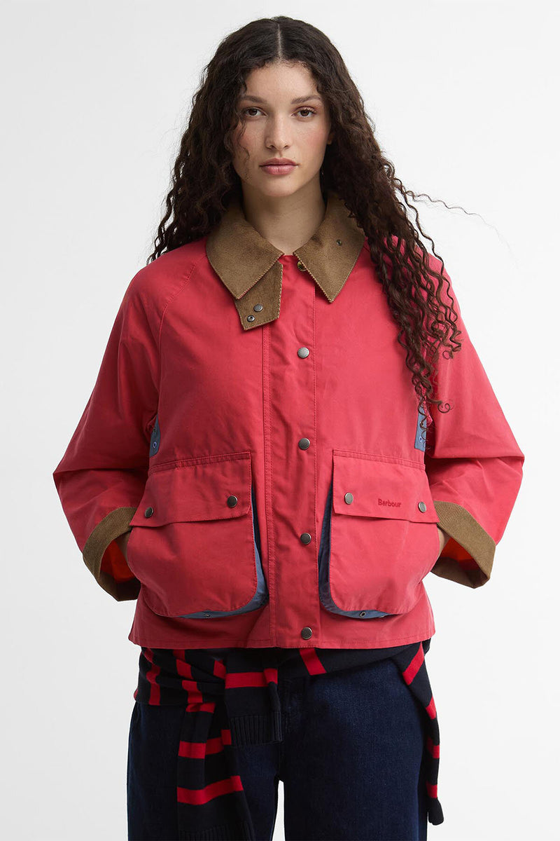 Paul Smith Loves Barbour Spey Casual Jacket Winterberry/ancient by