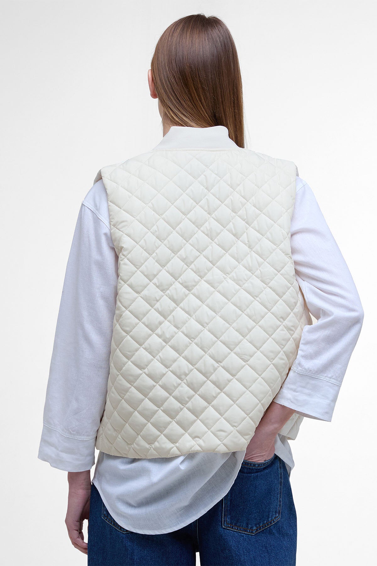 Rosalie Gilet Neutral by Barbour Lady | Women | WP Store