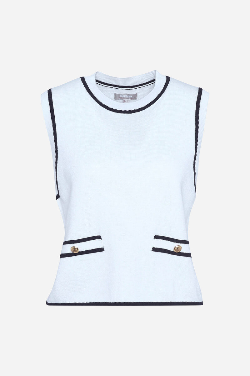 Maglione lavorato Amy senza maniche